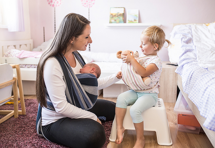 Baby Wearing – calming your fussy baby
